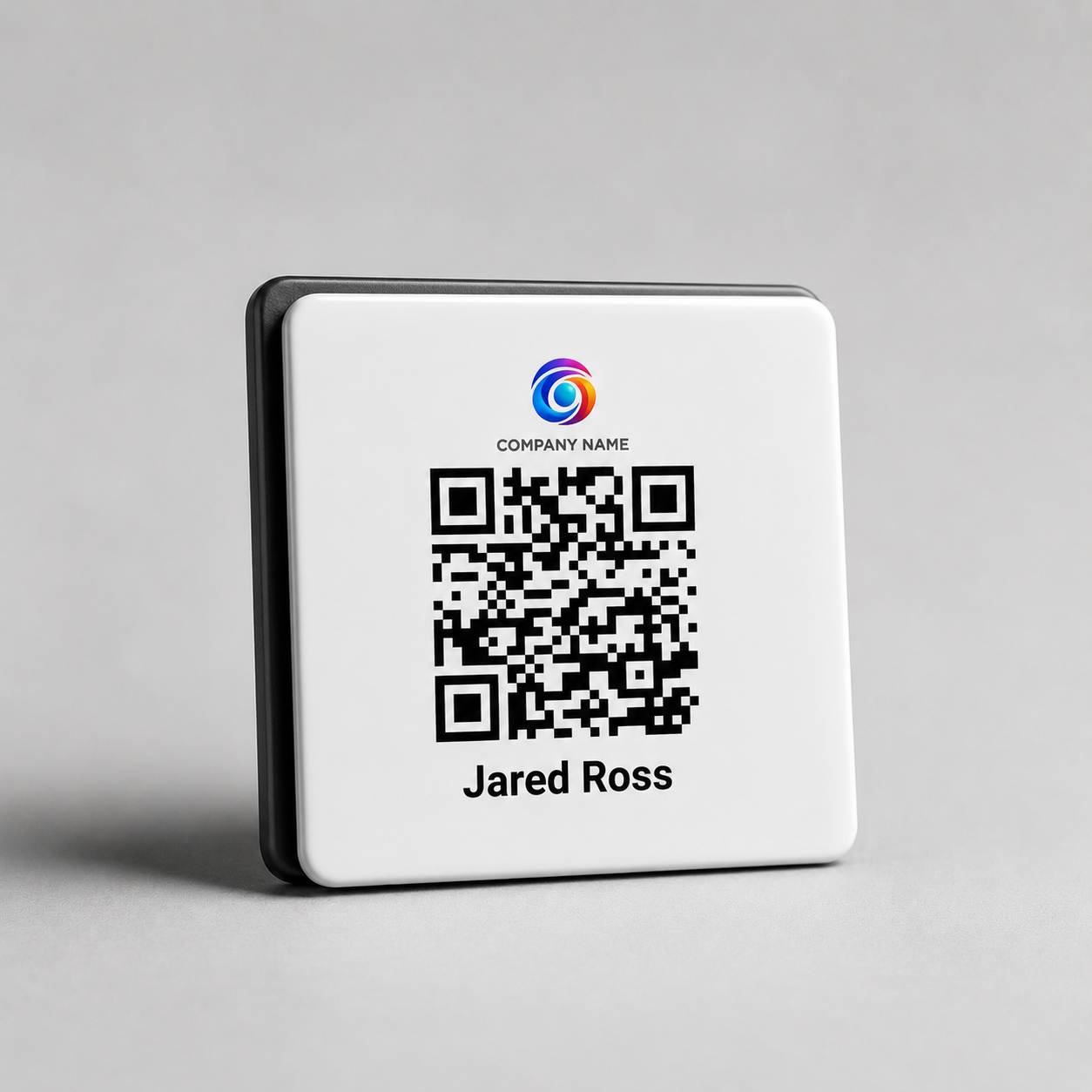 3"×3" QR Magnets — branded EZTipr product